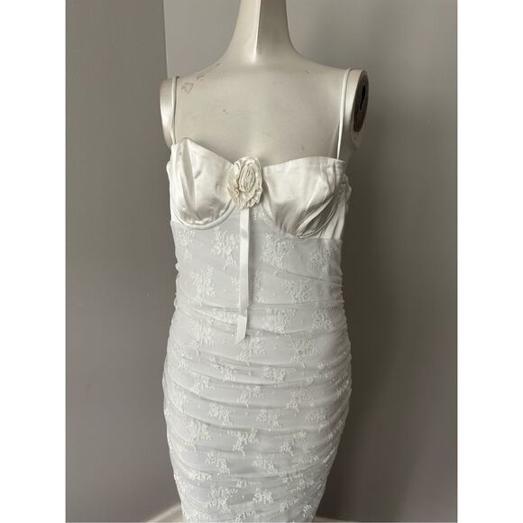 NWT MAJORELLE Leonie Gown in White SZ SMALL $228 - Picture 10 of 11